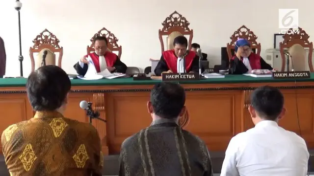 Majelis Hakim Pengadilan Tipikor Bandung menolak eksepsi atau keberatan yang diajukan oleh terdakwa suap izin Meikarta, Billy Sindoro.