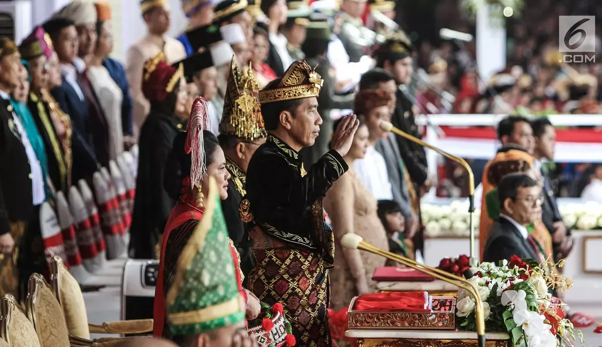 Upacara Bendera HUT RI-74