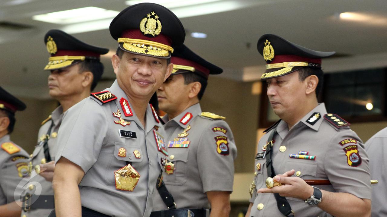 20161012-Kapolri Lantik 5 Kapolda Baru dan Kabaintelkam-Jakarta
