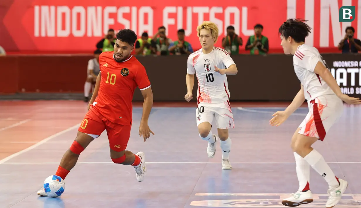 Tim Garuda mampu meraih kemenangan tipis 1-0 atas Jepang dalam laga yang digelar di Jakarta International Velodrome, Jakarta, Kamis (30/1/2025) malam WIB. (Bola.com/Abdul Aziz)