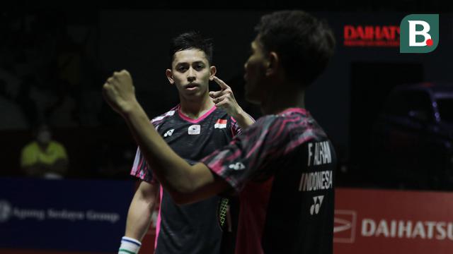 Foto: Marcus / Kevin Keok, All Indonesian Final Ganda Putra Gagal Terwujud di Daihatsu Indonesia Masters 2022