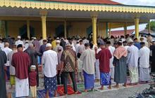 Warga Muslim di Hila Maluku Tengah Lebaran Hari Ini