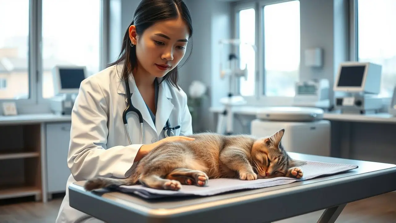 ciri-ciri kucing akan mati