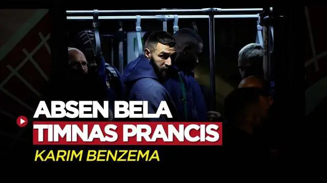 VIDEO: Karim Benzema Gagal Bela Timnas Prancis di Piala Dunia 2022