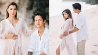 6 Potret Maternity Shoot Jennifer Bachdim, Romantis Bareng Irfan Bachdim