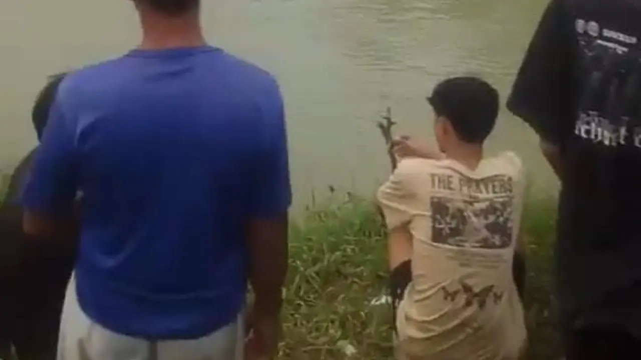 Sebanyak tiga anak meninggal dunia akibat tenggelam di Sungai Lukulo, Kebumen. (Foto: Liputan6.com/Polres Kebumen)