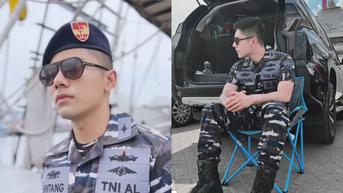 7 Potret Gagah Riza Syah Pakai Seragam TNI, Mirip Kapten Yoo Shi Jin DOTS