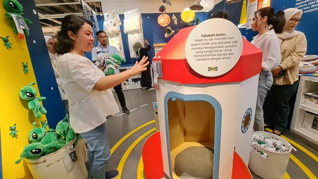 Aftonsparv, Saat Imajinasi Anak tentang Luar Angkasa Jadi Kenyataan di IKEA