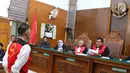 Suasana sidang putusan kasus kepemilikan narkoba terdakwa Tio Pakusadewo di PN Jakarta Selatan, Selasa (24/7). Majelis hakim memvonis Tio Pakusadewo dengan hukuman sembilan bulan masa tahanan dan enam bulan rehabilitasi. (Liputan6.com/Immanuel Antonius)
