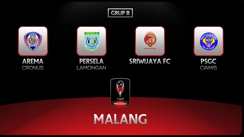 Grup B Piala Presiden 2015 (Liputan6.com/Yoshiro) 