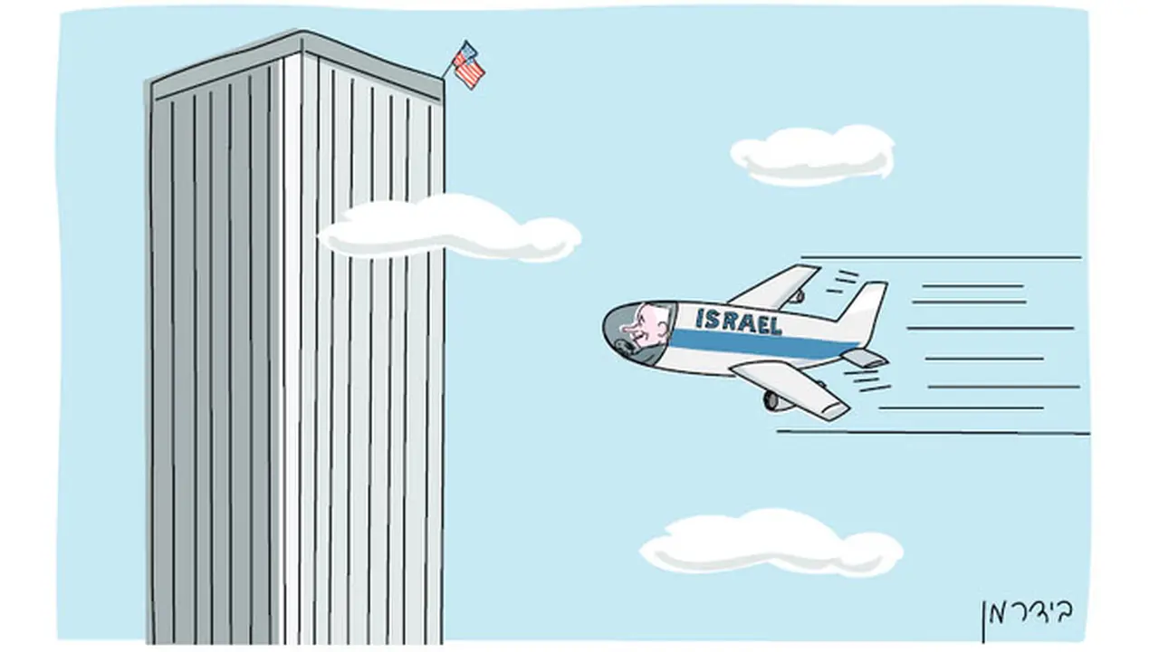 Bikin Kartun Tragedi 9/11, Kartunis Israel Dibully di Twitter