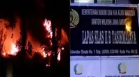 Api berasal dari bakaran sampah yang tak jauh dari lokasi kebakaran. Di penghujung Ramadan lapas Tasikmalaya menggelar buka puasa bersama.