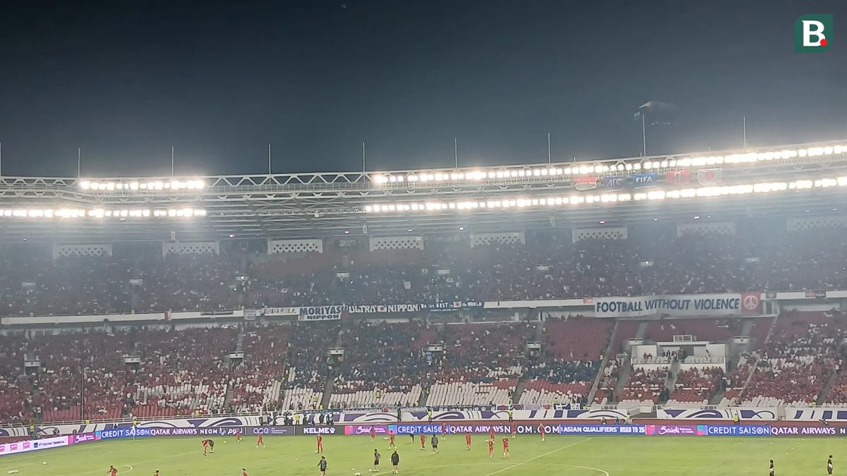 Momen Kocak Suporter Jepang Menabuh Drum, Malah Disambut Sahur…Sahur oleh Suporter Timnas Indonesia