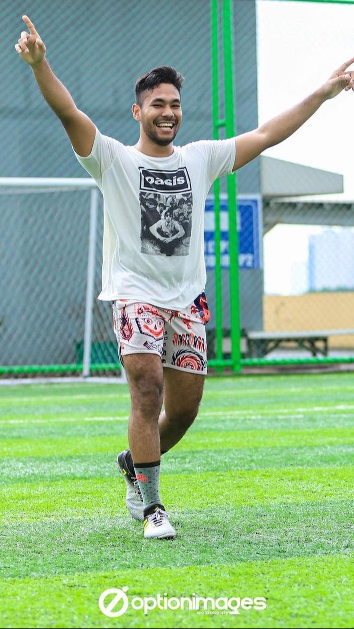 Bintang sinetron ini memang mahir di berbagai olahraga. Diego menjalani hidup sehat dengan rutin berolahraga.