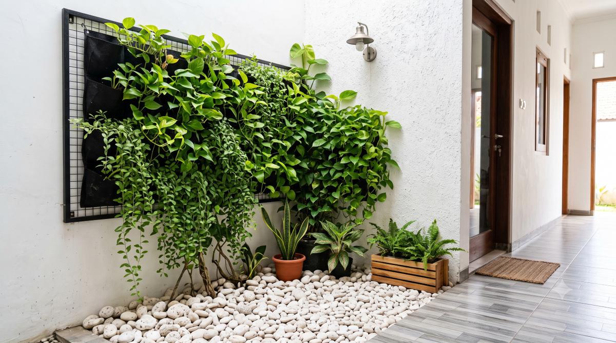 Gravel Garden untuk Sudut Rumah
