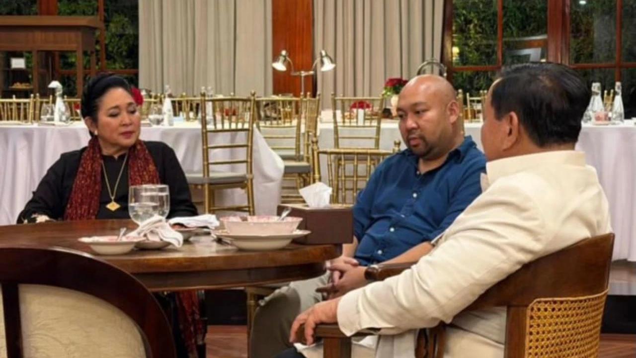 Prabowo Melepas Ramadan dengan Berkumpul Bersama Keluarga, Bobby Ikut Jadi Sorotan