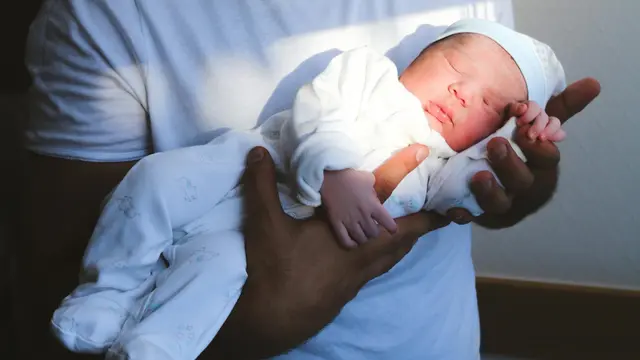 Ilustrasi bayi laki-laki