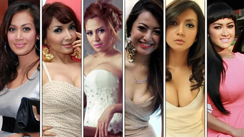 6 Artis cantik kesurupan