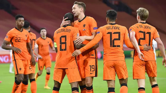 Wijnaldum Sumbang Dua Gol, Belanda Tumbangkan Bosnia and Herzegovina