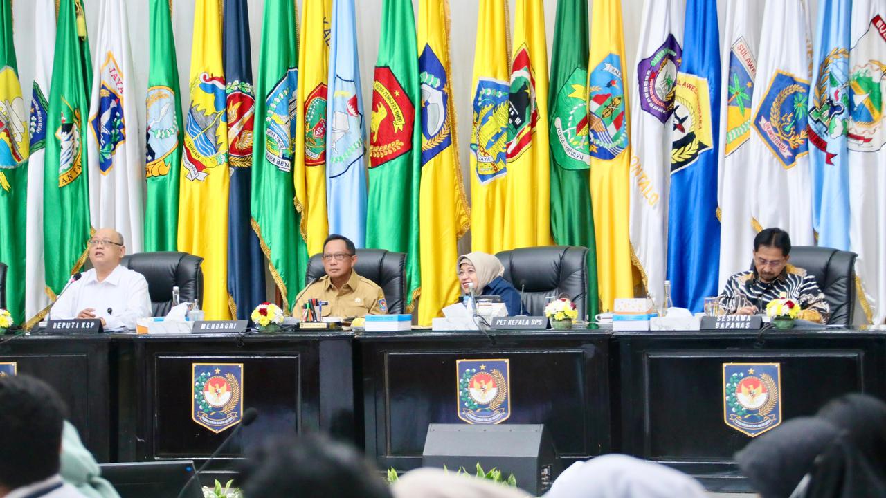 Laju Inflasi Terkendali, Mendagri Apresiasi Kinerja Tim Pengendali Inflasi Daerah