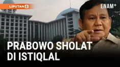 Prabowo Bakal Sholat Idul Adha di Istiqlal