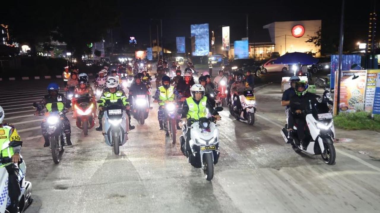 Jaga Kenyamanan Warga, Polda Sultra Gelar Patroli Skala Besar Jelang Nataru 2025-2026