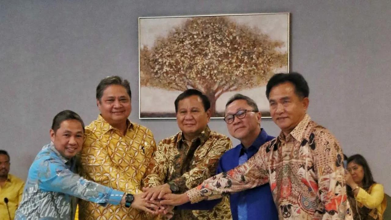 Bicara Khusus Soal Cawapres, Ketum Parpol KIM Bertemu Besok
