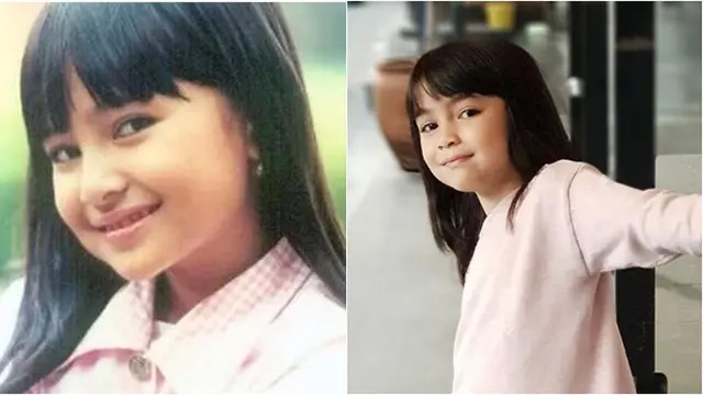 Potret Masa Kecil 6 Artis Wanita Ini Disebut Mirip Sang Anak, Bak Kembar