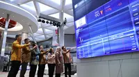 Pencatatan perdana saham PT Manggung Polahraya Tbk (MANG), Kamis, (11/1/2024). (Foto:BEI)