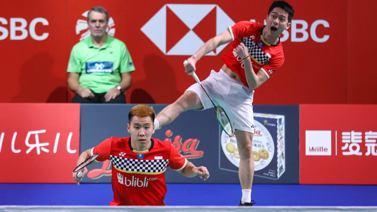 Marcus Fernaldi Gideon / Kevin Sanjaya Sukamuljo - Denmark Terbuka 2019