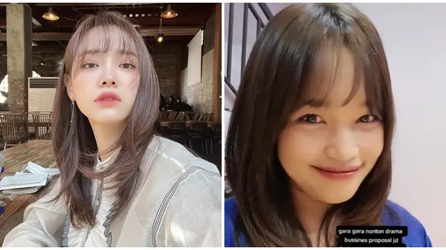 Demam Drakor Business Proposal, Wanita Ini Ubah Gaya Rambut Mirip Shin Ha Ri