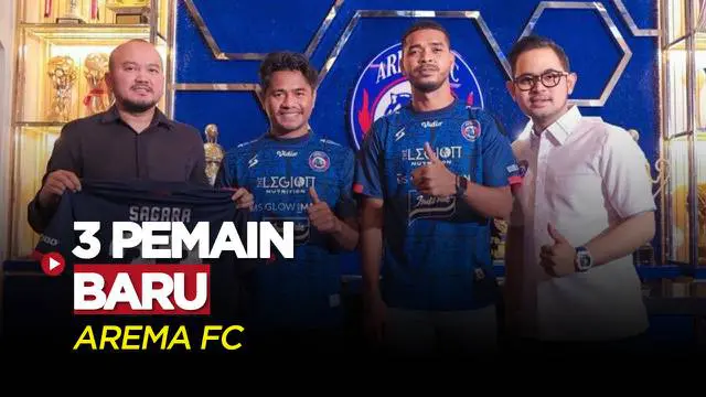 VIDEO: Arema FC Kembali Perkenalkan Rekrutan Pemain Anyar di Bursa Transfer BRI Liga 1