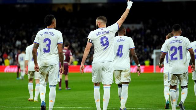 Striker Real Madrid, Karim Benzema.