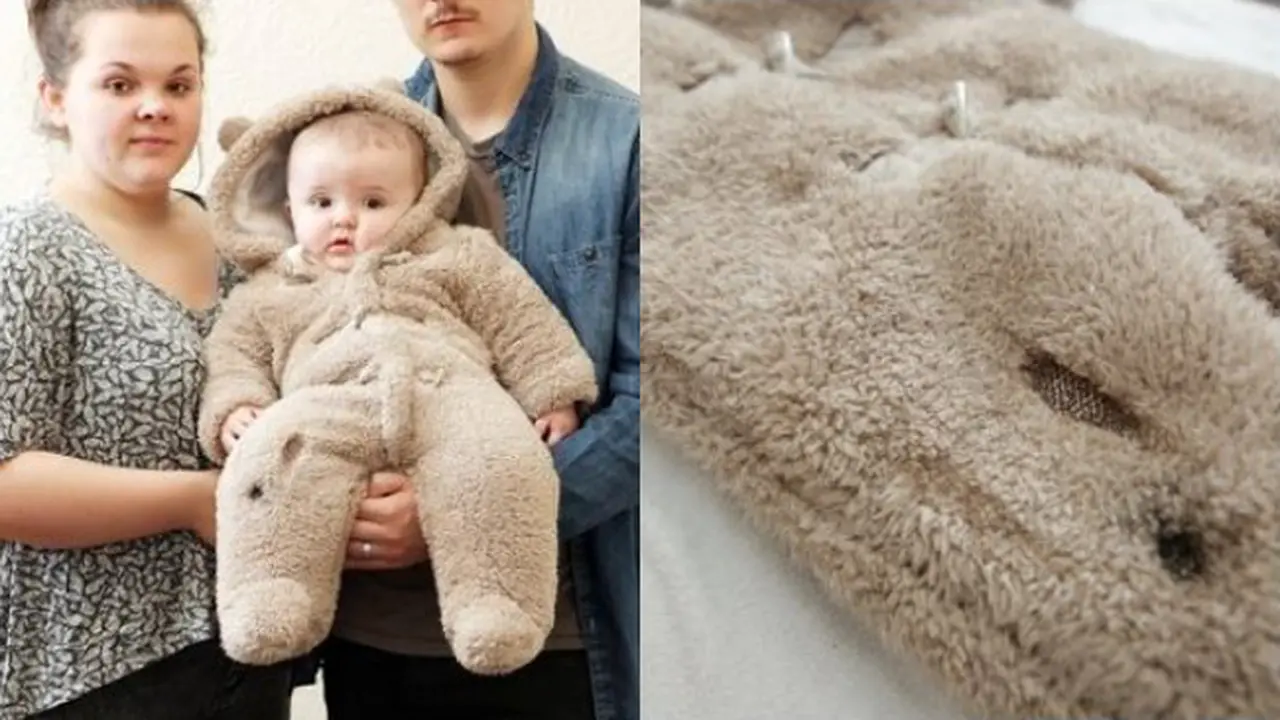 Berkat Mantel Bulu, Bayi Selamat dari Kecelakaan