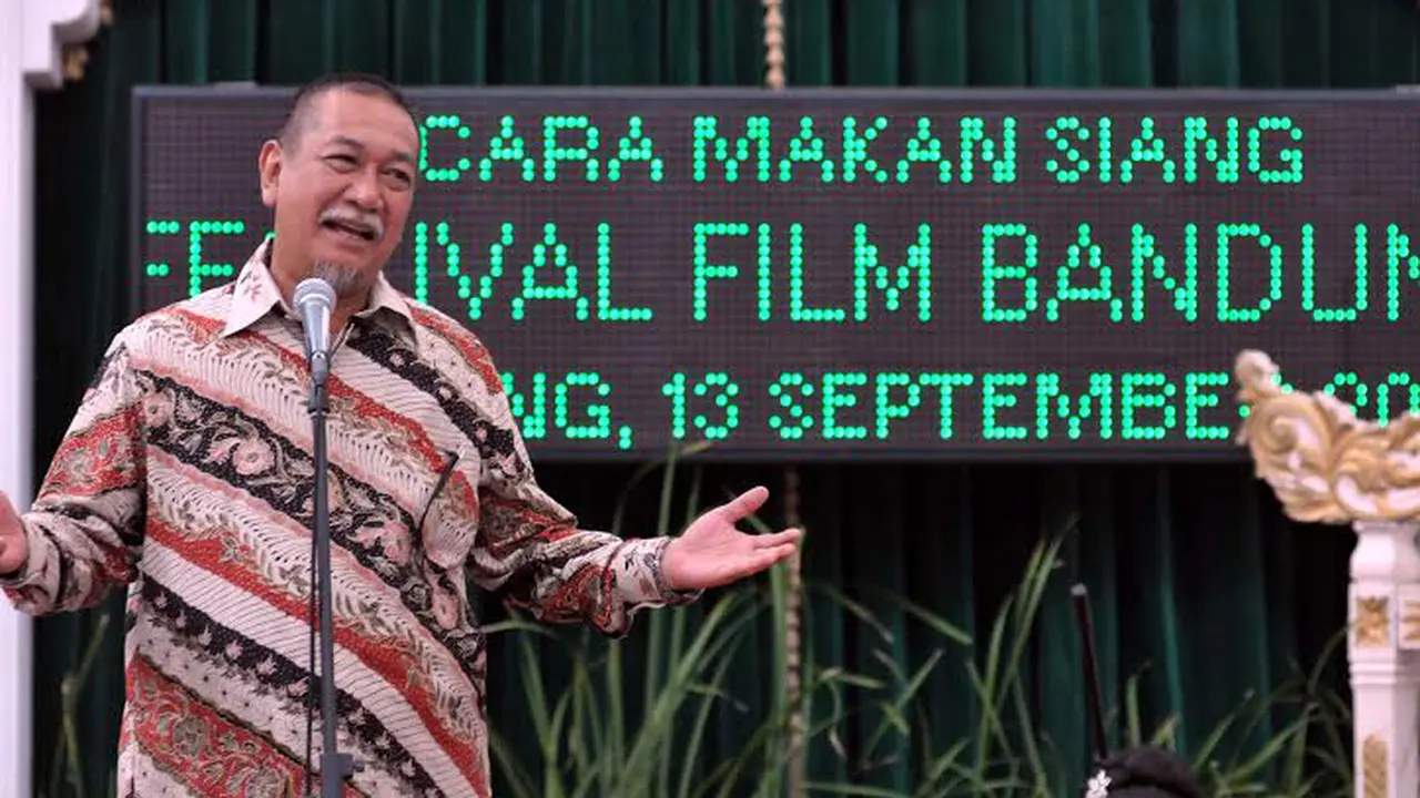 Buka FFB, Deddy Mizwar: Ini Habitat Saya