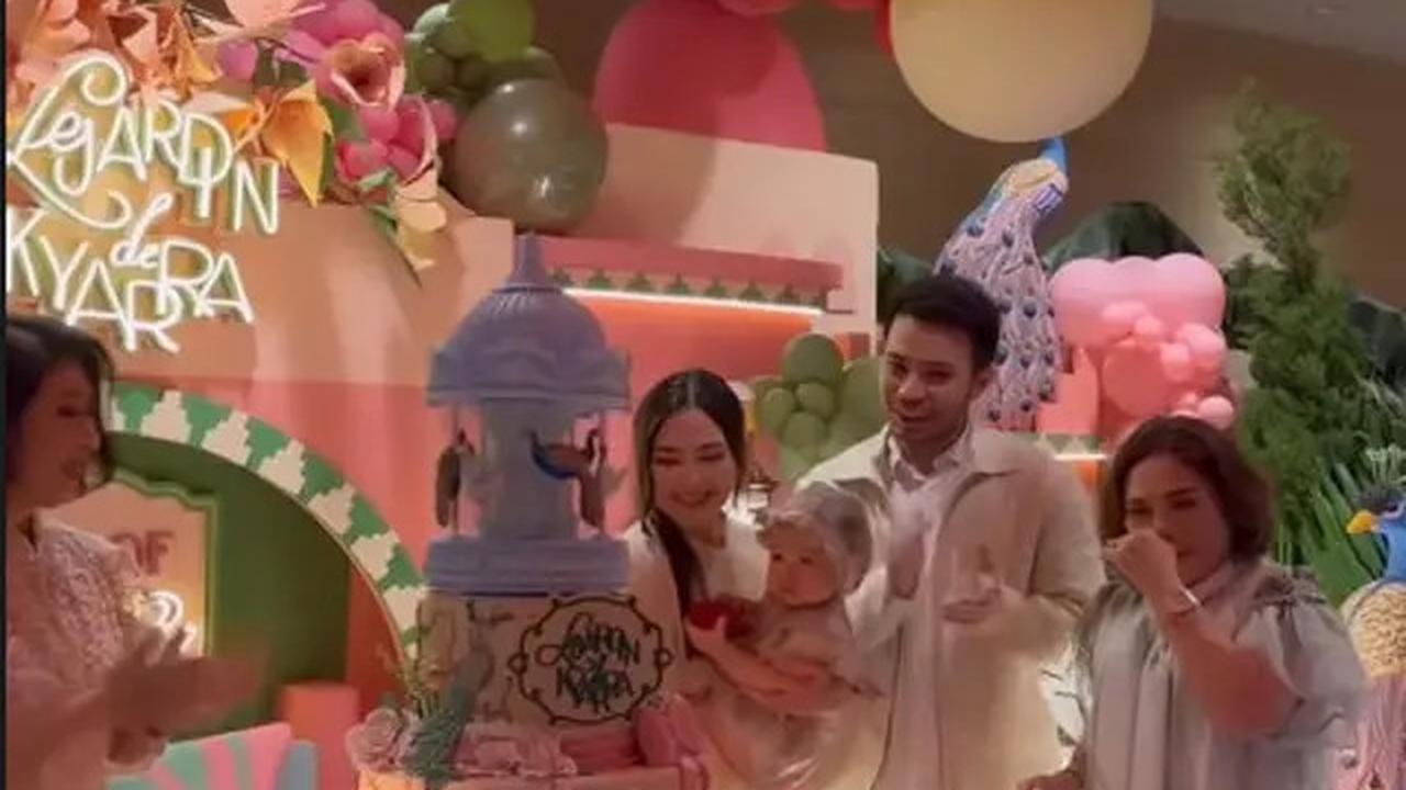 7 Potret Pesta Ultah Kyarra Anak Jessica Mila ke-1 Tahun, Penuh Bahagia Bareng Keluarga