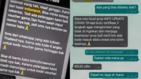 Chat modus penipuan melalui WhatsApp (Sumber: Twitter/EdiMahaMG/raisa6690kg)