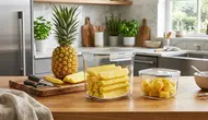 7 Cara Menyimpan Nanas Kupas agar Tidak Cepat Berair, Tetap Segar hingga Beberapa Hari