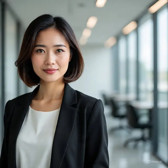 Gaya Rambut Bob Pendek Wanita Karir Praktis
