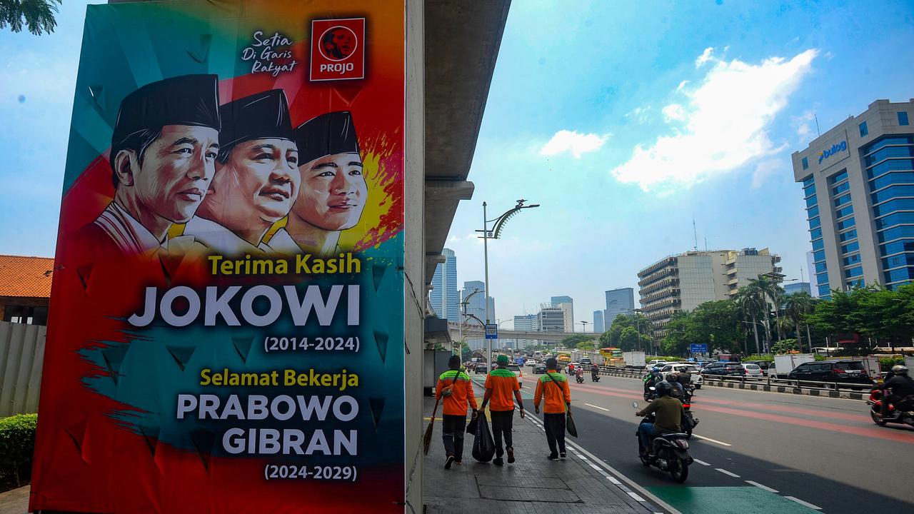 Baliho Terima Kasih Jokowi dan Selamat Bekerja Prabowo Menjamur di Jakarta