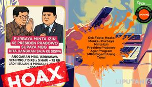 Cek fakta Menkeu Purbaya minta program MBG diganti uang tunai