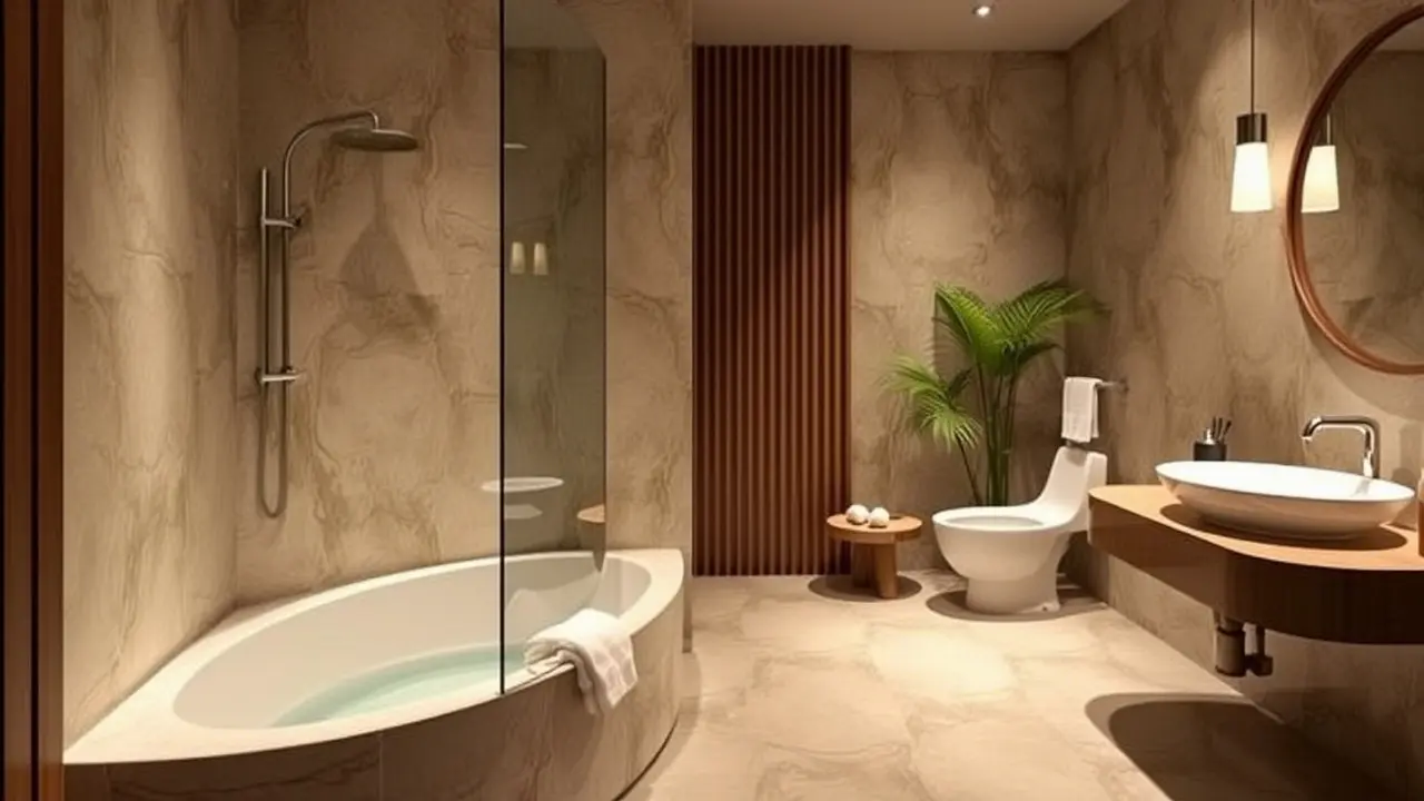 5 Ide Kombinasi Shower dan Bathtub yang Bikin Kamar Mandi Kecil Terasa Mewah