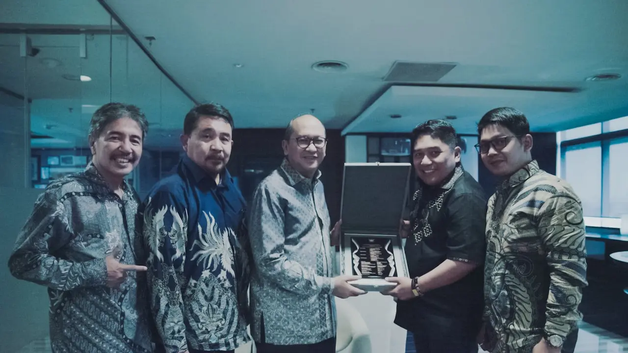 Ketua Tim Kampanye Nasional (TKN), Rosan Roeslani menerima audiensi pengurus DPP Gempita (Gerakan Milenial Pencinta Tanah Air) di Jakarta, Selasa (26/3/2024) (Istimewa)