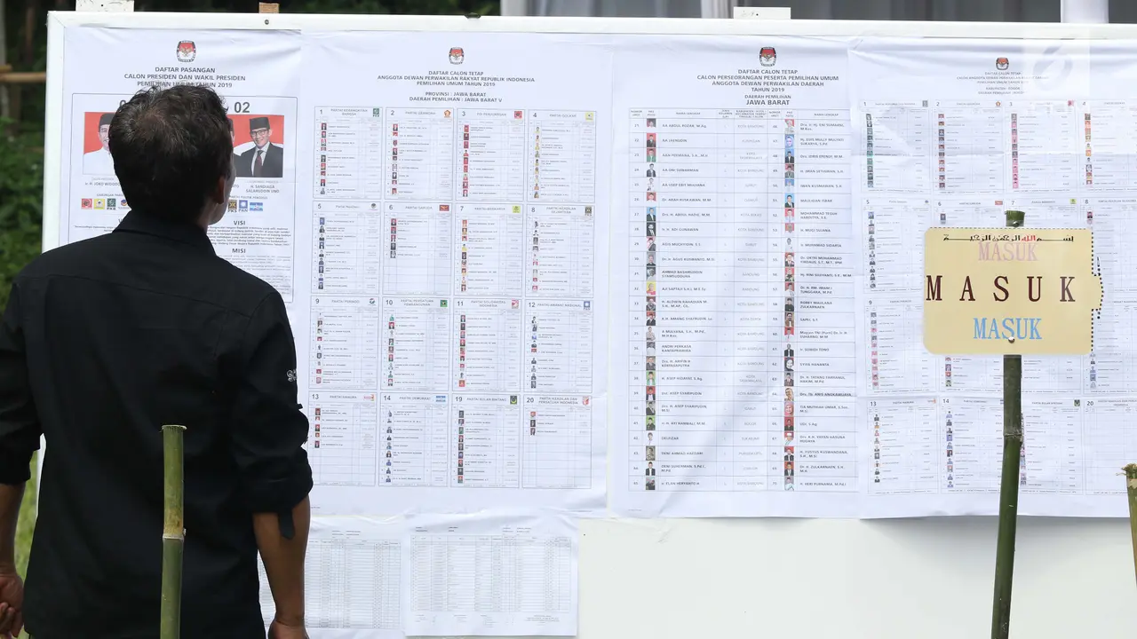 Warga Bojong Koneng Gunakan Hak Pilih