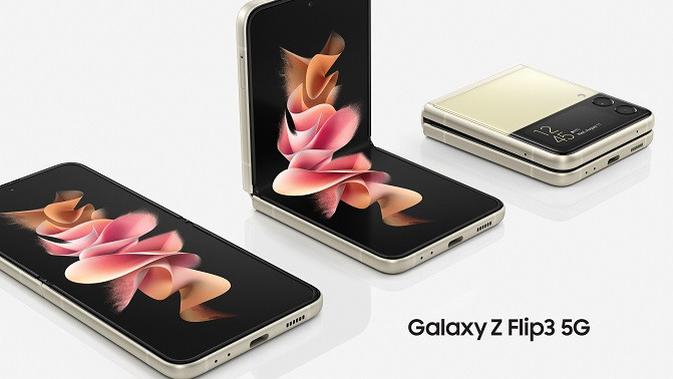 Tampilan Samsung Galaxy Z Flip3 yang baru meluncur. (Foto: Samsung)