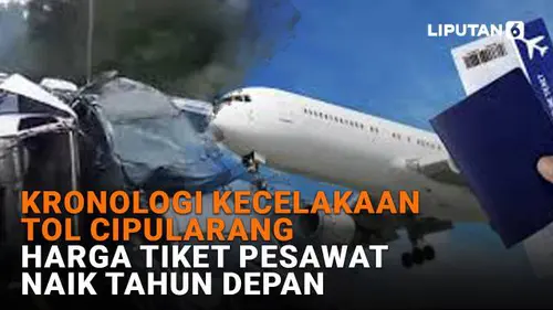 Kronologi Kecelakaan Tol Cipularang, Harga Tiket Pesawat Naik Tahun Depan