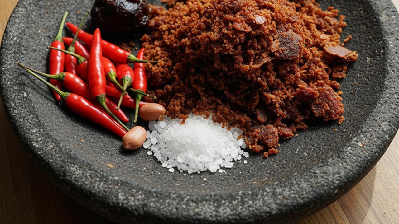 Ilustrasi Bumbu Rujak Cireng (Foto: Gemini)
