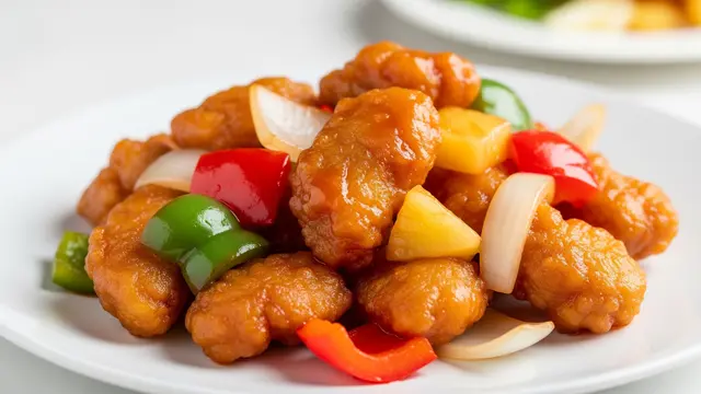 Resep Ayam Asam Manis Ala Solaria/AI Generated