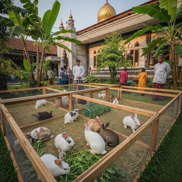 9 Ide Ternak di Area Masjid untuk Kesejahteraan Jamaah, Solusi Tingkatkan Ekonomi