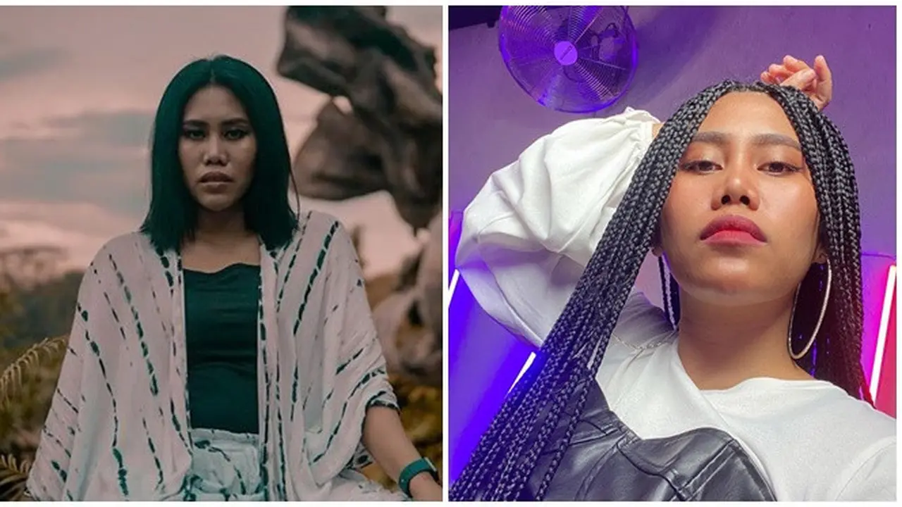 6 Potret Evi Masamba dengan Gaya Rambut Cornrow, Bikin Pangling